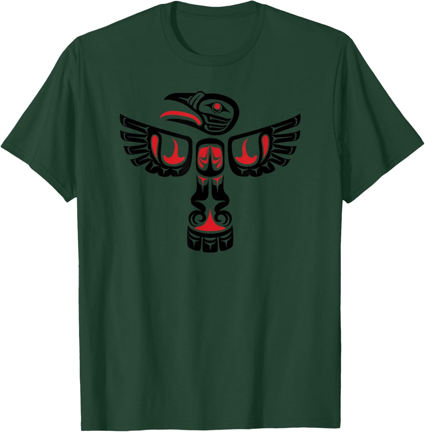 Haida Native American T-Shirt - T-Shirt | Forest