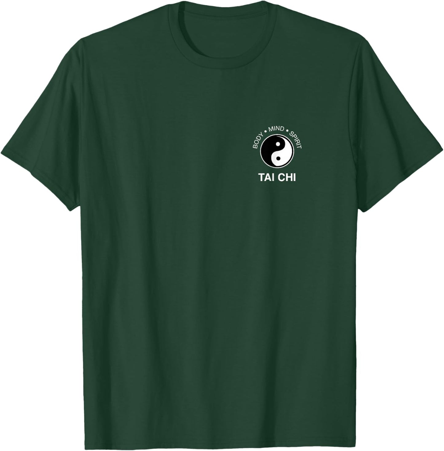Tai Chi for Mind Body Wellness Yin Yang Small T-Shirt - T-Shirt | Forest