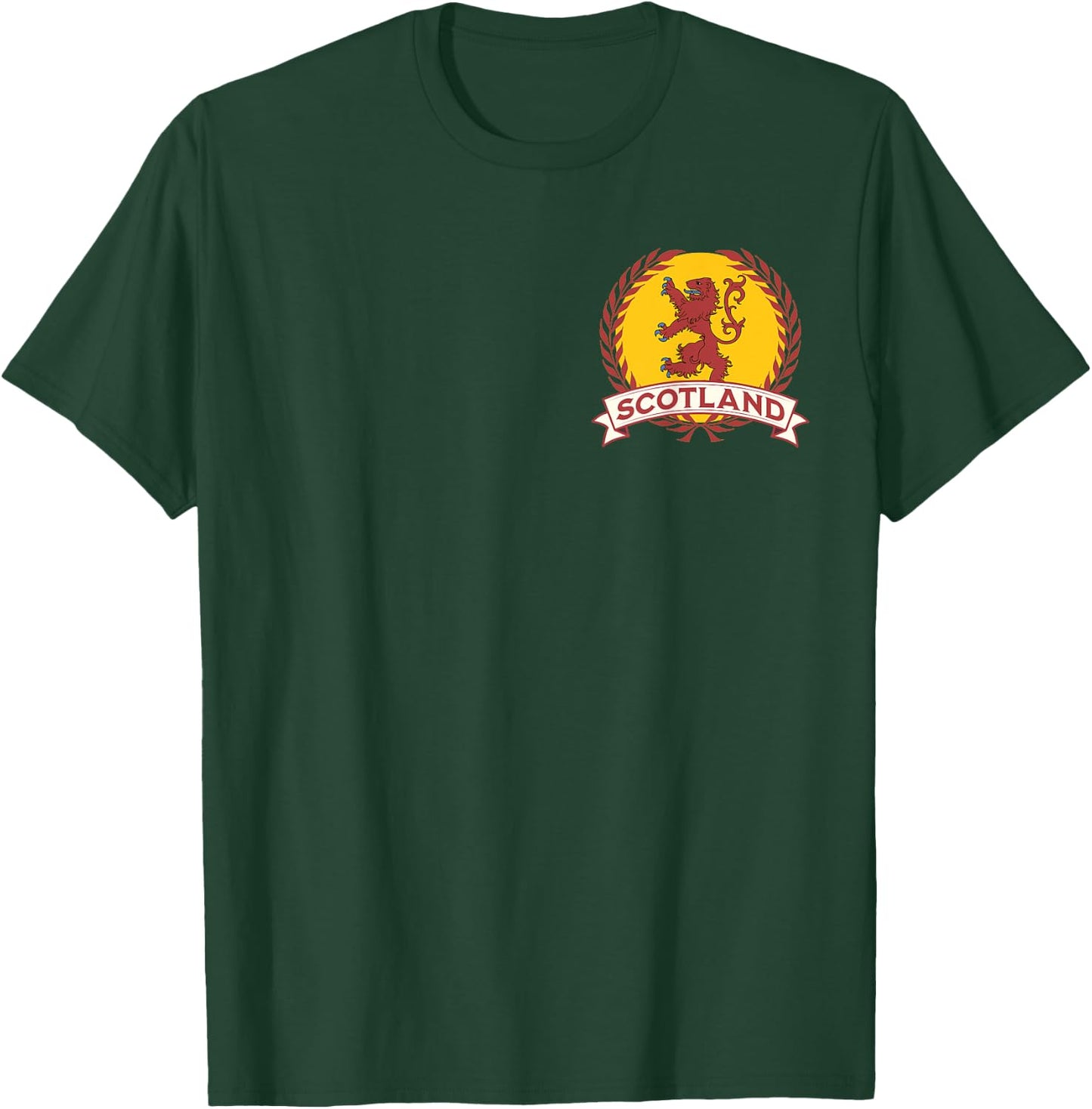 Kingdom of Scotland Heraldry Scottish Lion T-Shirt - T-Shirt | Forest