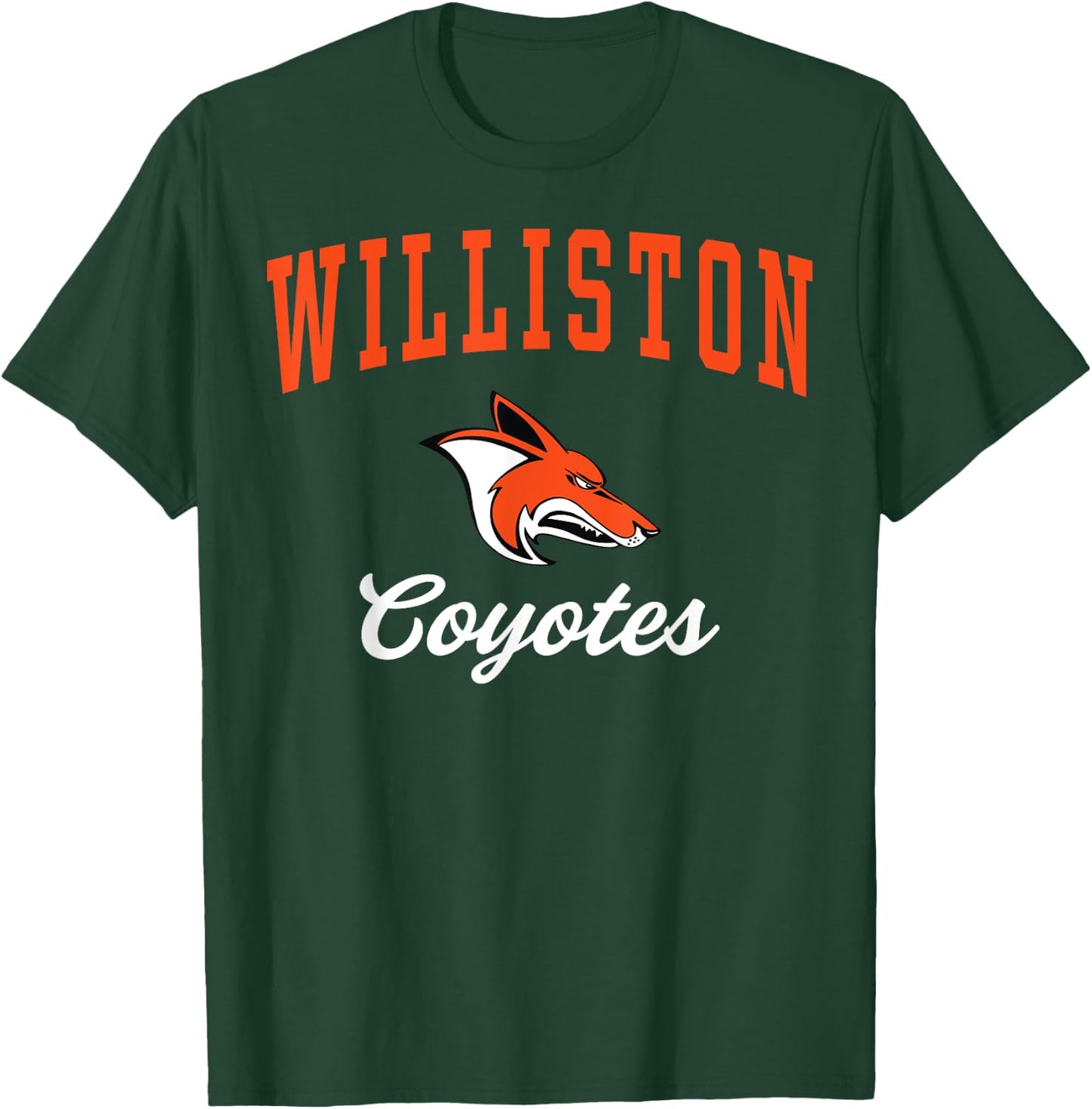 Williston High School Coyotes C3 T-Shirt - T-Shirt | Forest