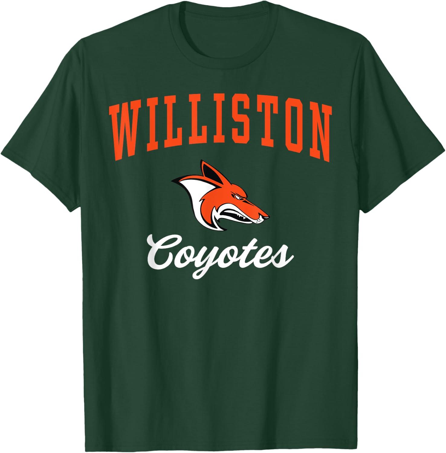 Williston High School Coyotes C3 T-Shirt - T-Shirt | Forest