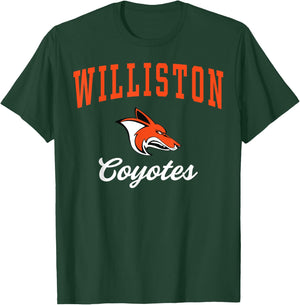 Williston High School Coyotes C3 T-Shirt - T-Shirt | Forest