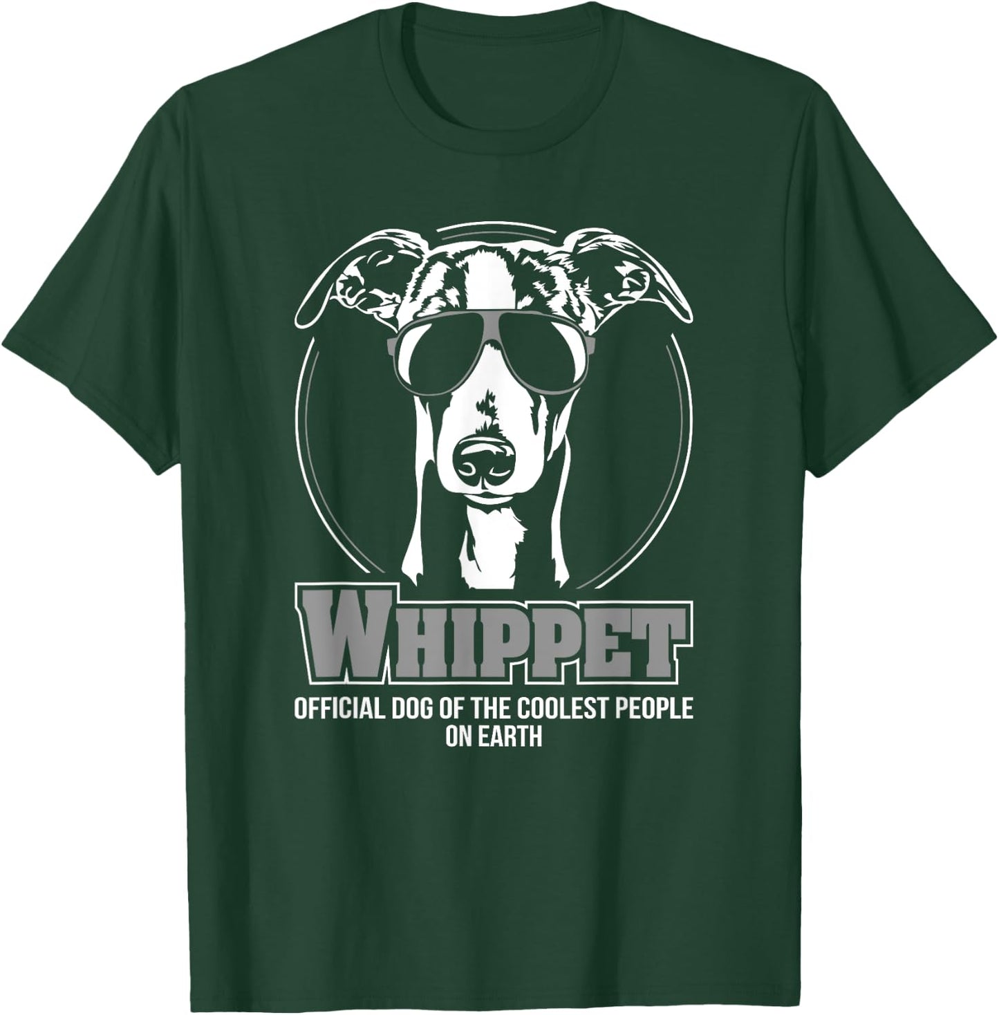 Funny Cool Whippet dog gift Shirt Hund T-Shirt - T-Shirt | Forest