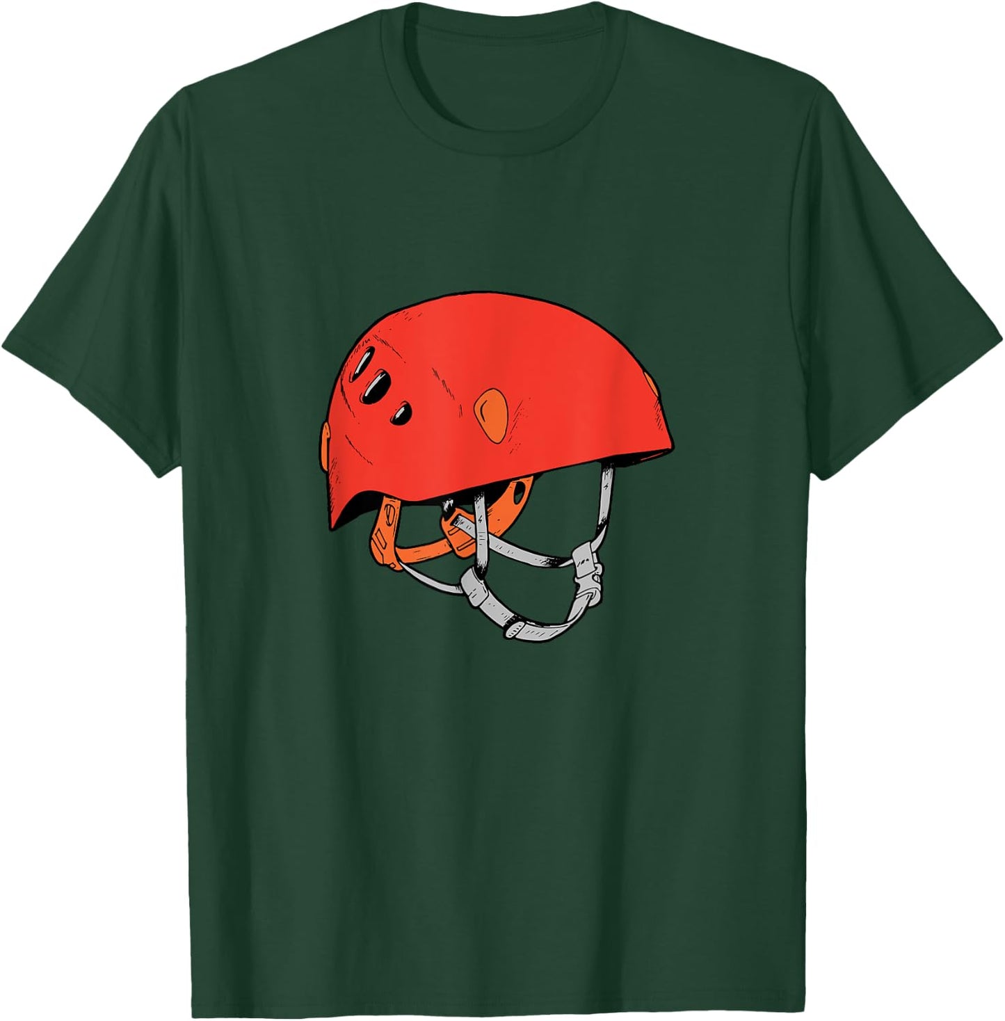 Helmet Petzl climbing bouldering belay T-Shirt - T-Shirt | Forest