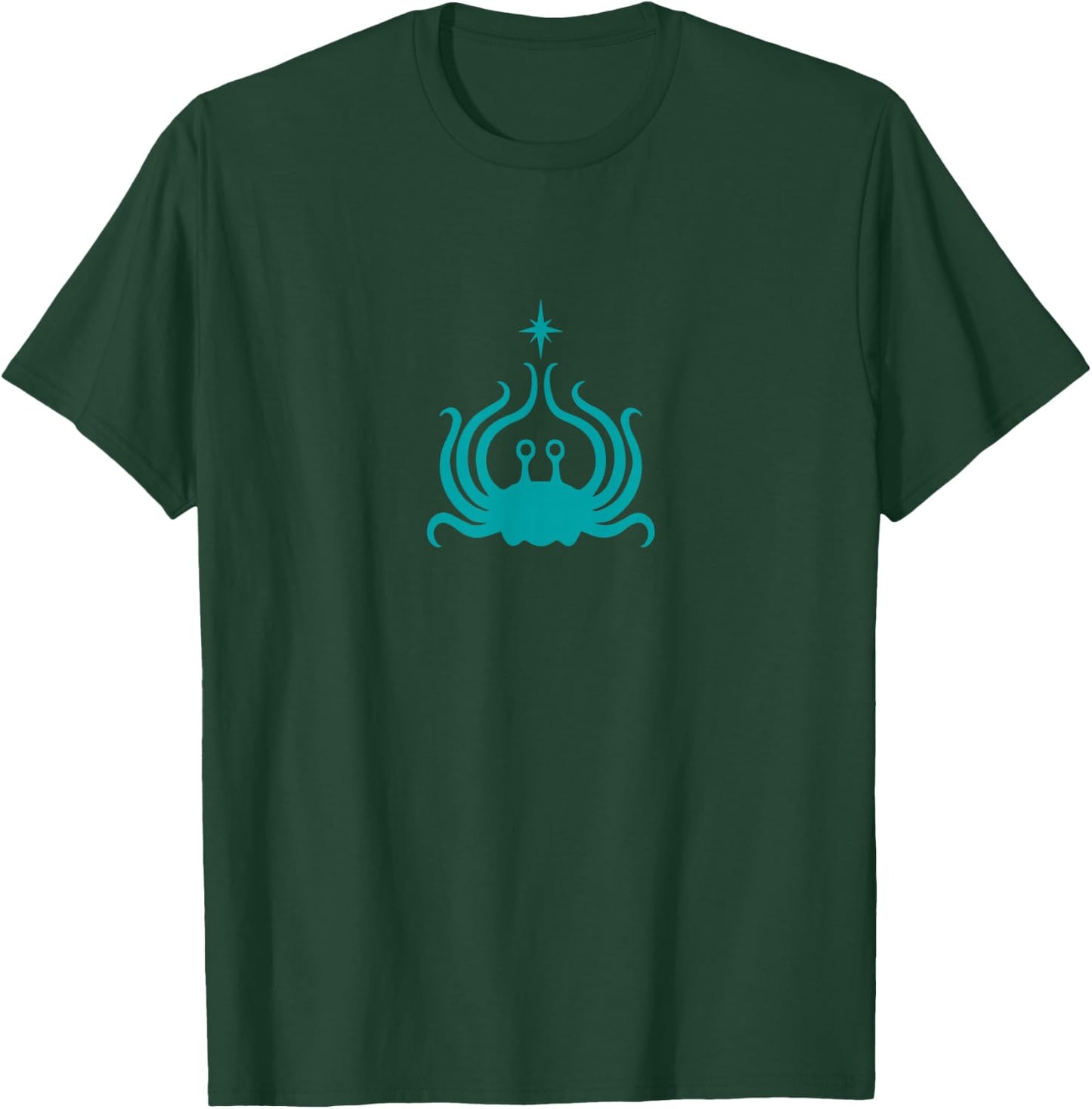 Flying Spaghetti Monster - TEAL T-Shirt - T-Shirt | Forest