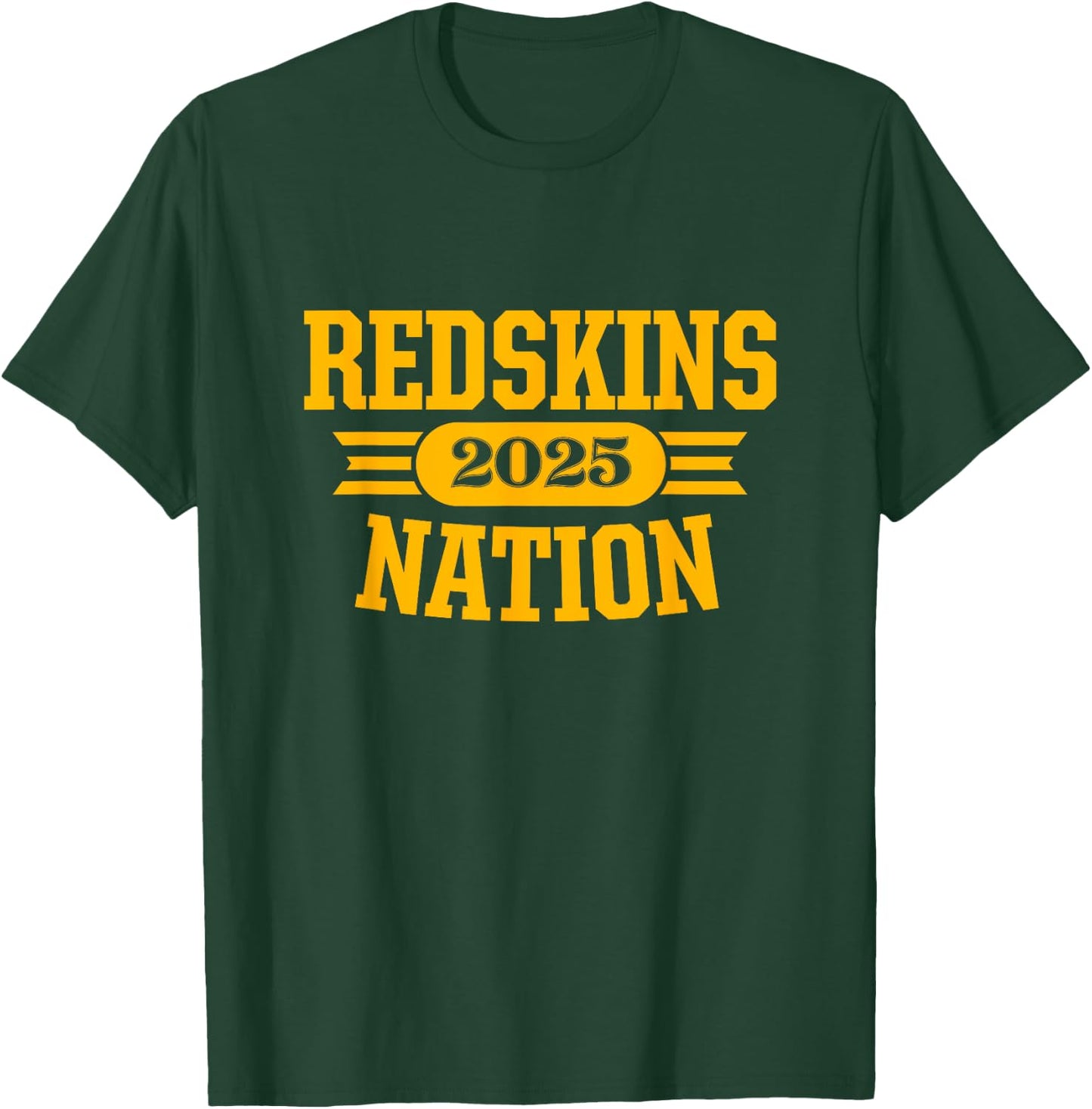 Indian Creek Redskins Official High School Gear -Adults & Kids Black Small Modern Short Sleeve T-Shirt - T-Shirt | Forest
