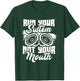 Run your system, not your mouth, audiologist and car stereo T-Shirt - T-Shirt | Forest