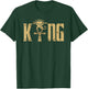 King Husband Man with Egyptian Ankh Couple T-Shirt - T-Shirt | Forest