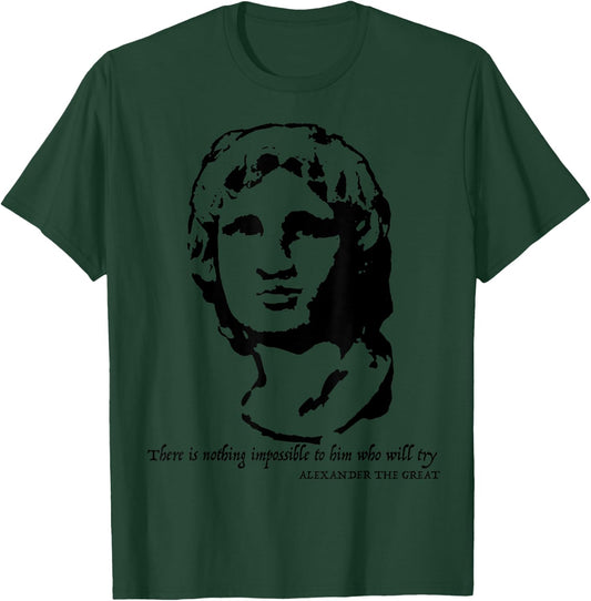 Alexander The Great Quote Shirt T-Shirt - T-Shirt | Forest