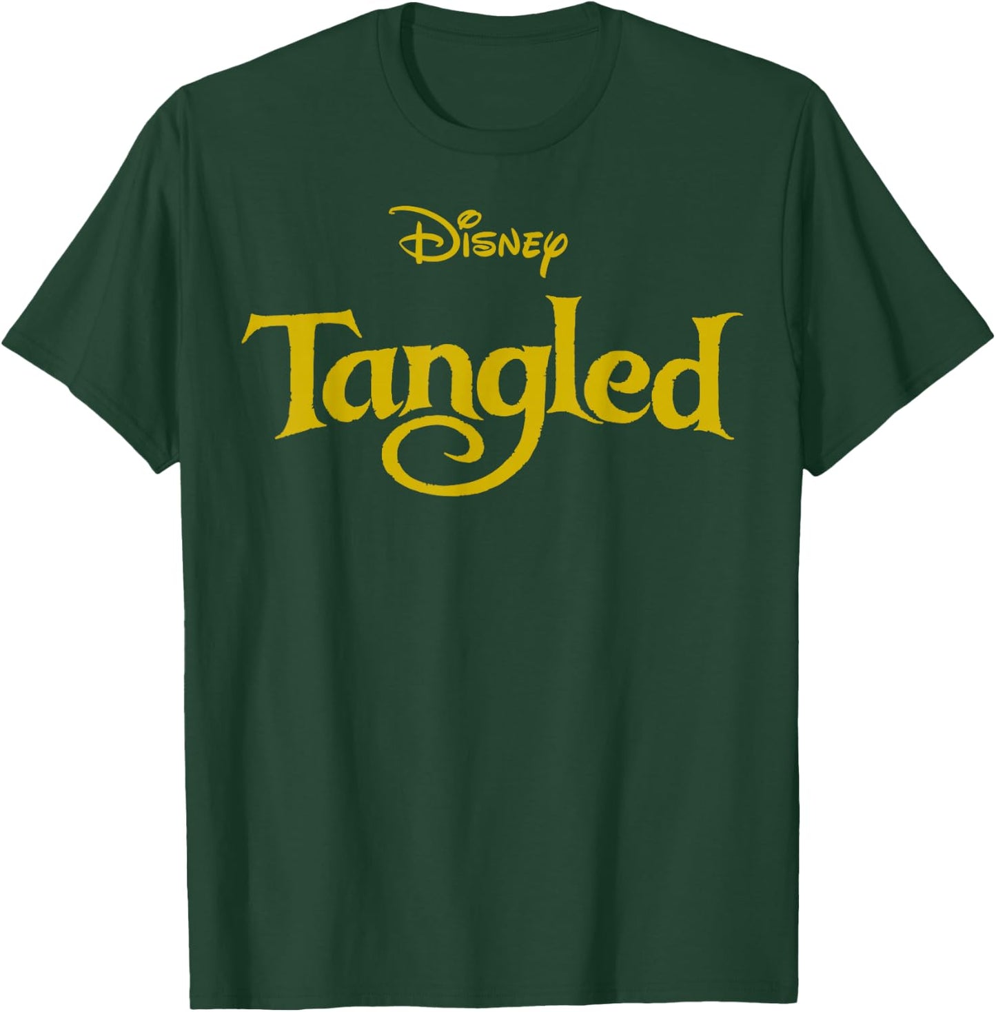 Disney Tangled Classic Title Logo T-Shirt - T-Shirt | Forest