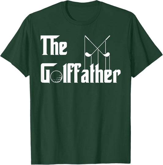 The Golffather Golf Father Funny Golfing Fathers Day T-Shirt - T-Shirt | Forest