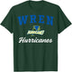 Wren High School Hurricanes C3 T-Shirt - T-Shirt | Forest