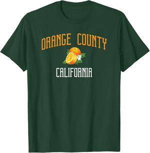 Orange County California Pacific Ocean Surfing T-Shirt - T-Shirt | Forest