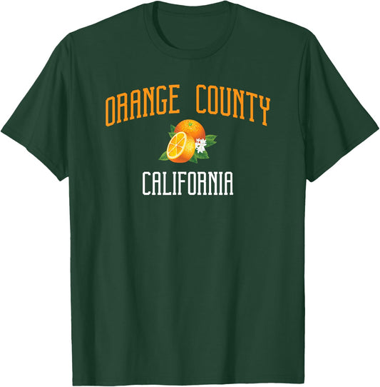Orange County California Pacific Ocean Surfing T-Shirt - T-Shirt | Forest