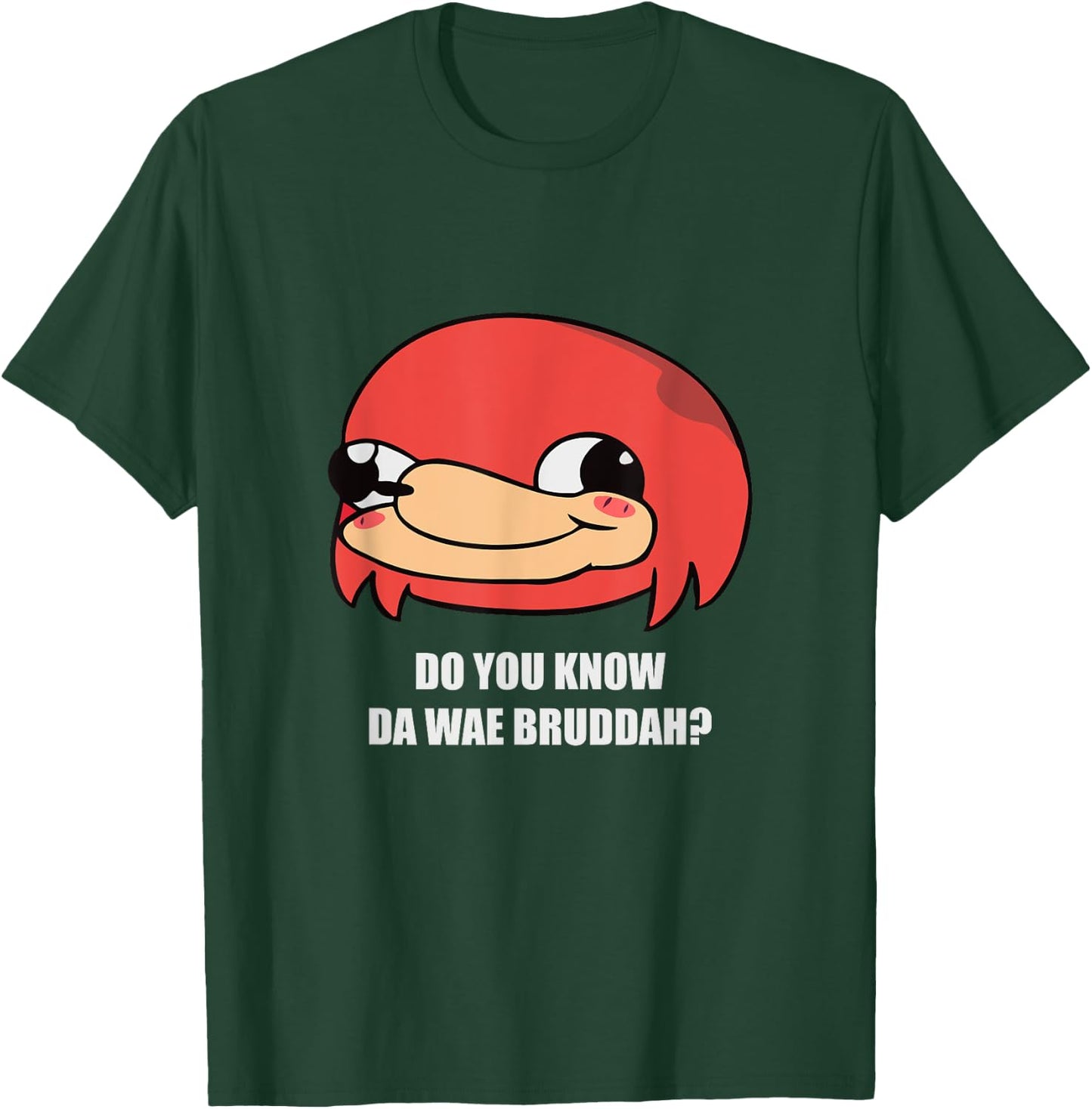 Ugandan Warrior Shirt Vr Know Da Wae Bruddah Funny Meme Men T-Shirt - T-Shirt | Forest