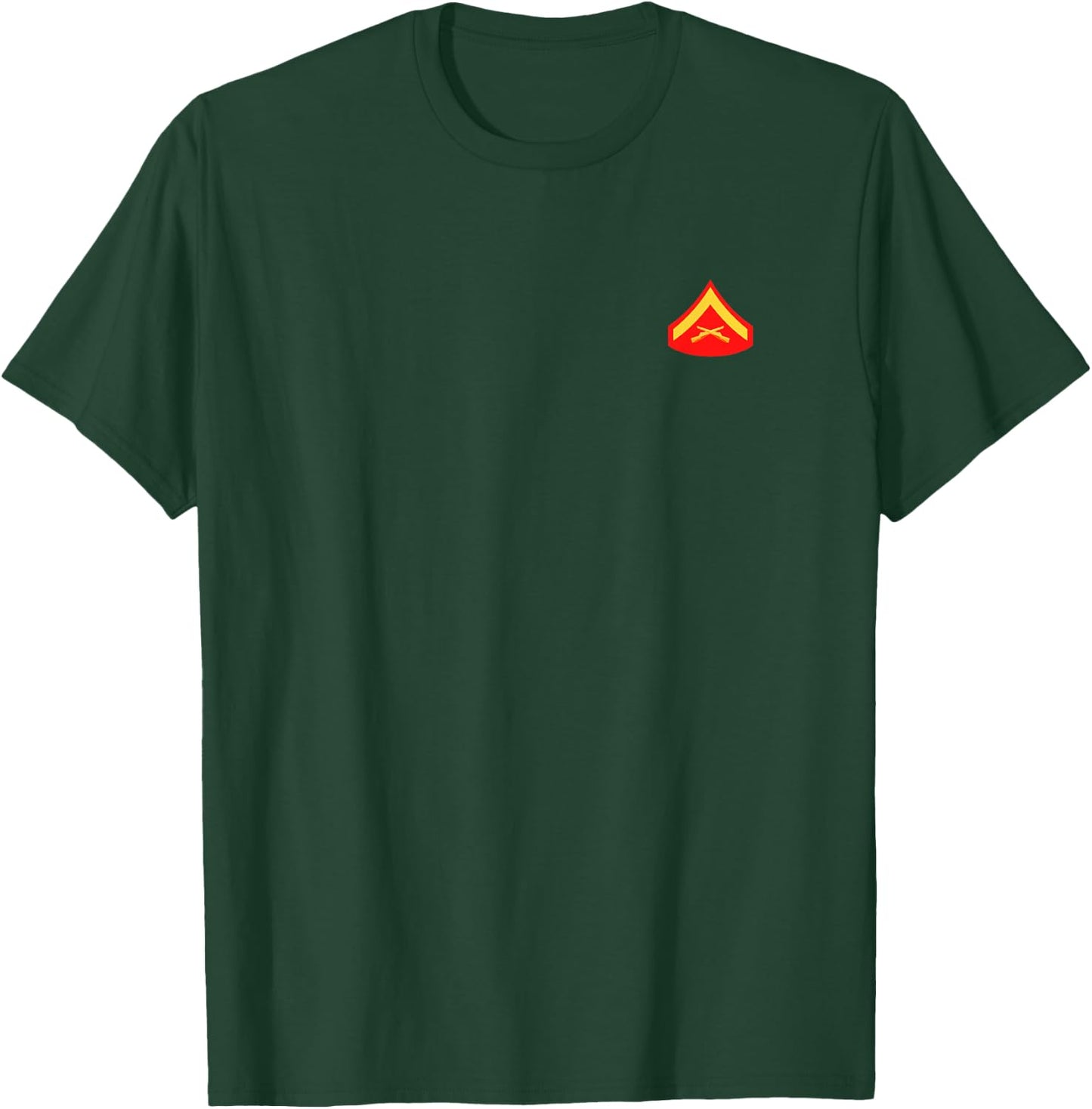 Lance Corporal Rank T-Shirt - T-Shirt | Forest