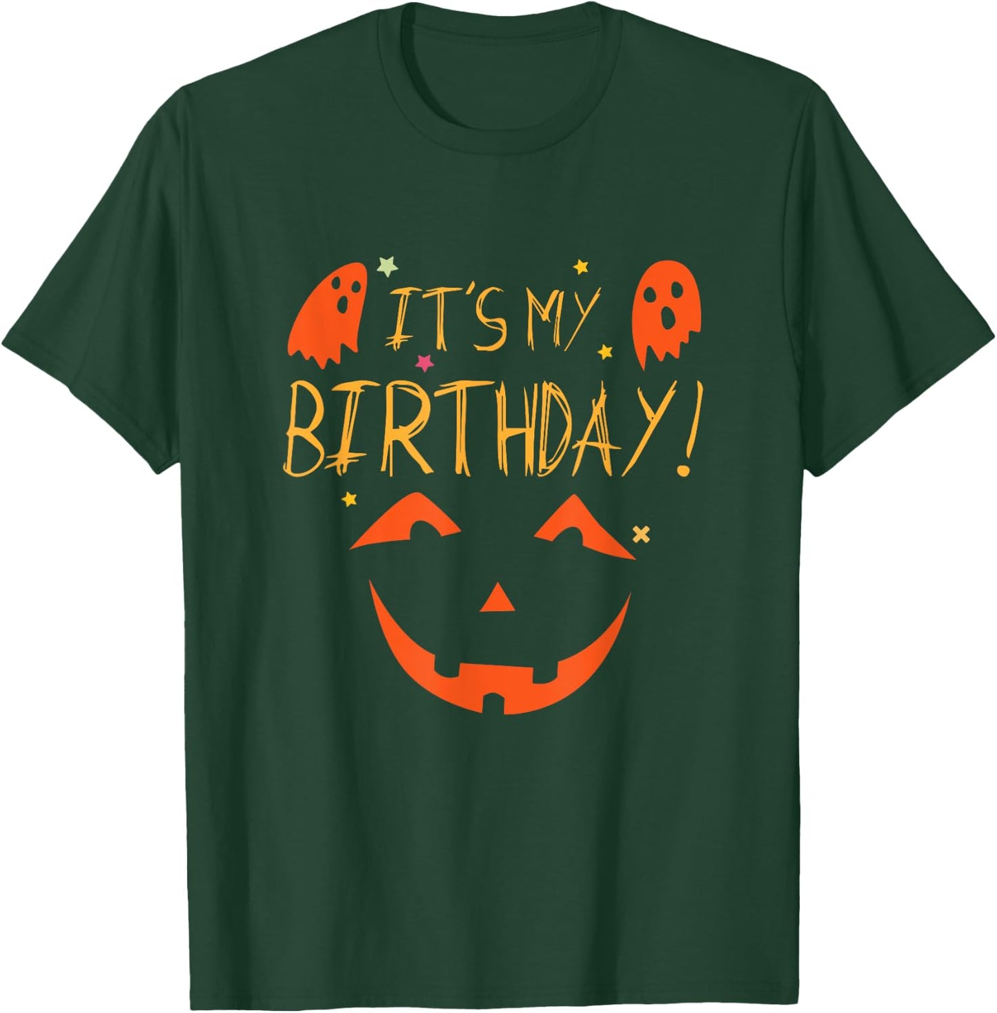 It's My Birthday Shirt Halloween Birthday T-Shirt - T-Shirt | Forest