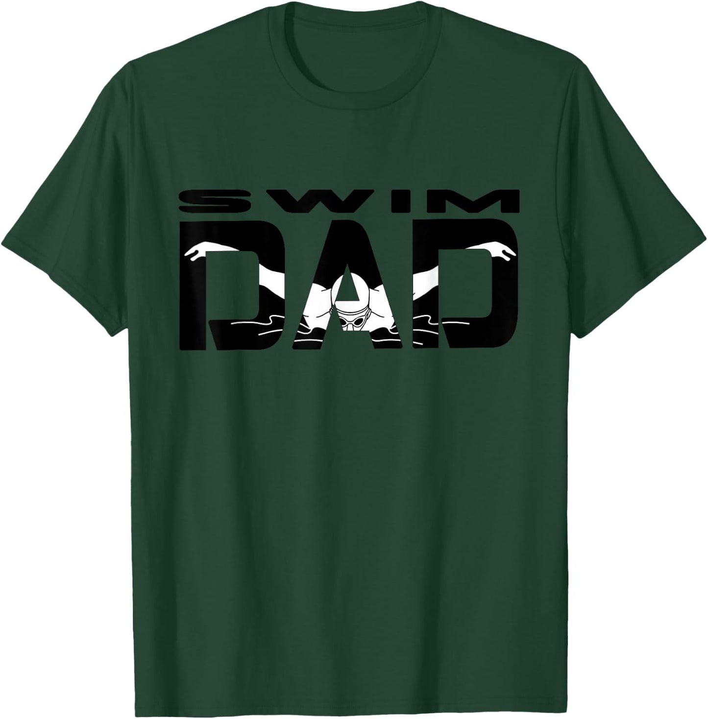 Shirt Championship Competition Swimmer Swim Swimming Pool T-Shirt - T-Shirt | Forest