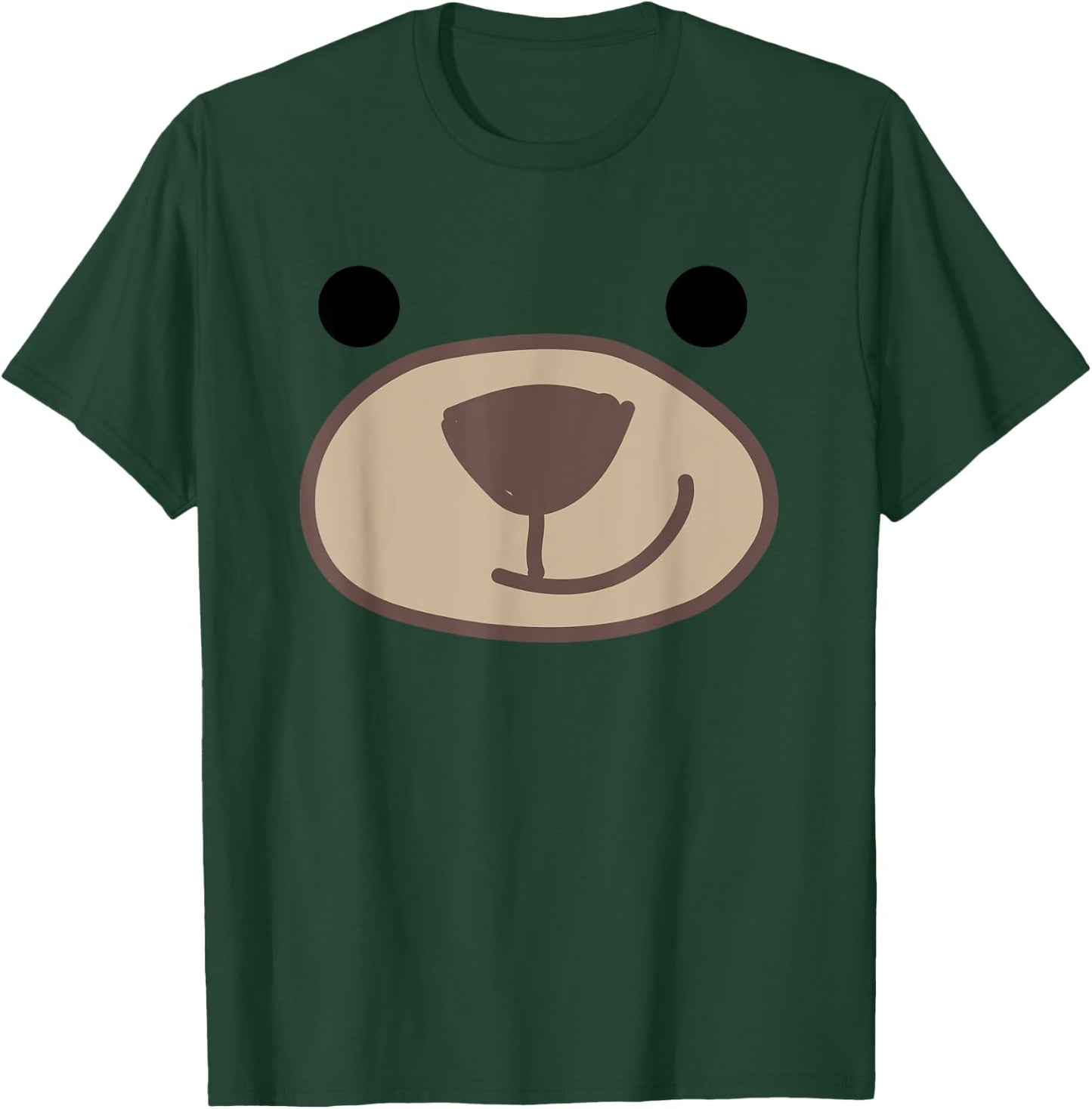 Halloween Cute Grizzly Bear Animal Costume T-Shirt - T-Shirt | Forest