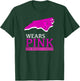 North Carolina Wears Pink For Breast Cancer Awareness Shirt T-Shirt - T-Shirt | Forest