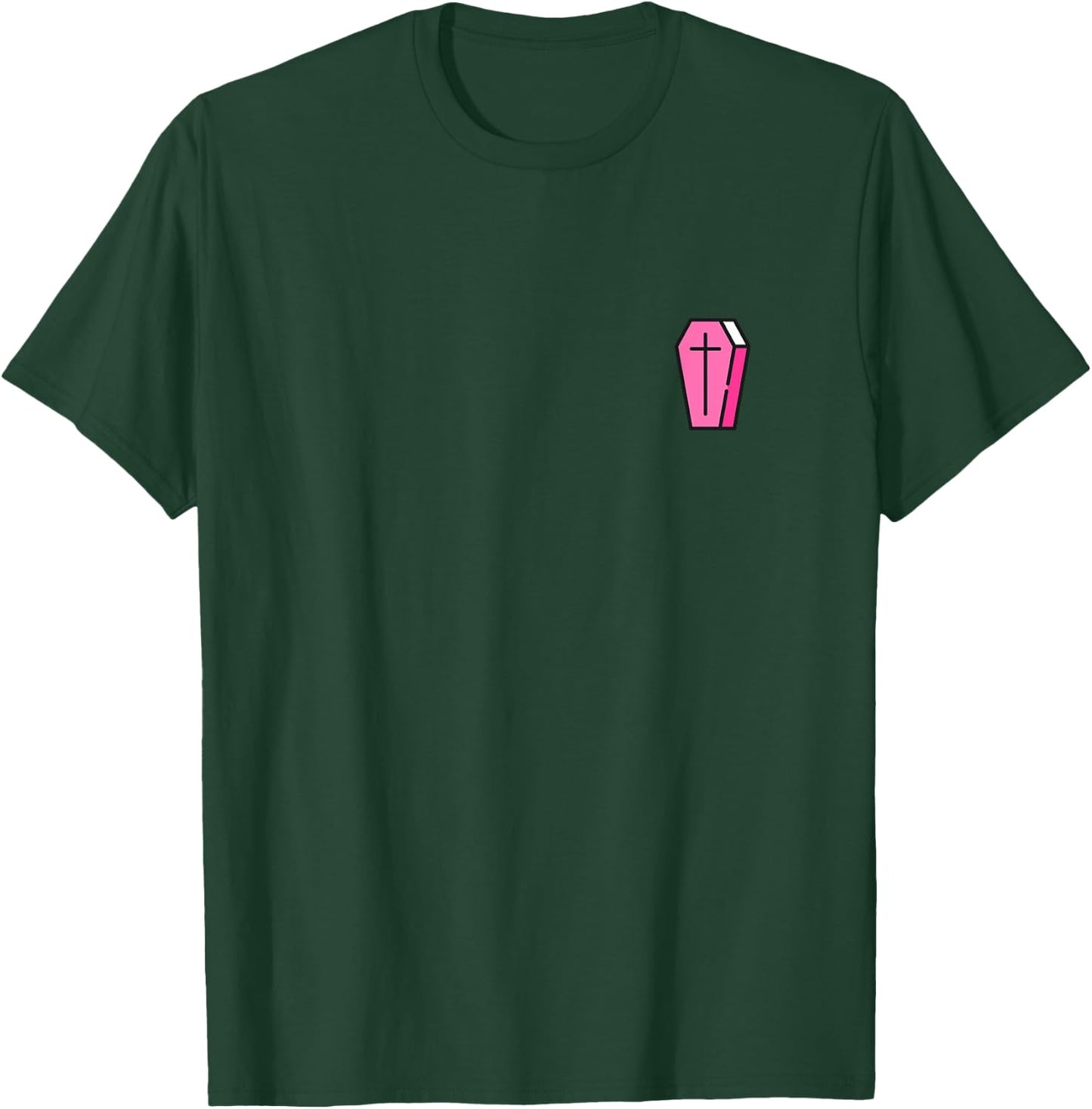 Funeral Coffin Casket Dead Punk Street Goth T-Shirt - T-Shirt | Forest