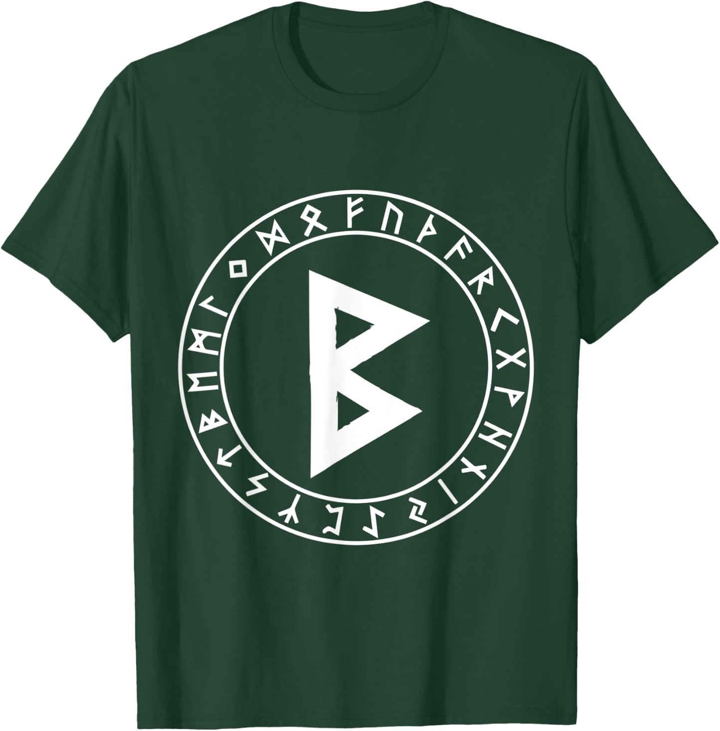 Berkana Rune Viking Rune Norse Pagan Wicca Witchcraft T-Shirt - T-Shirt | Forest