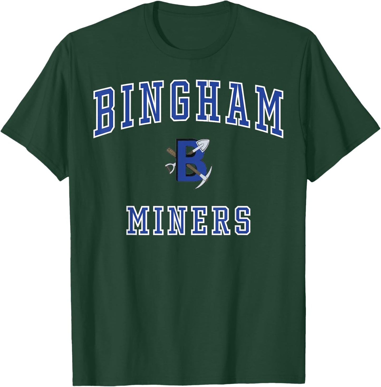 Bingham High School Miners C1 T-Shirt - T-Shirt | Forest