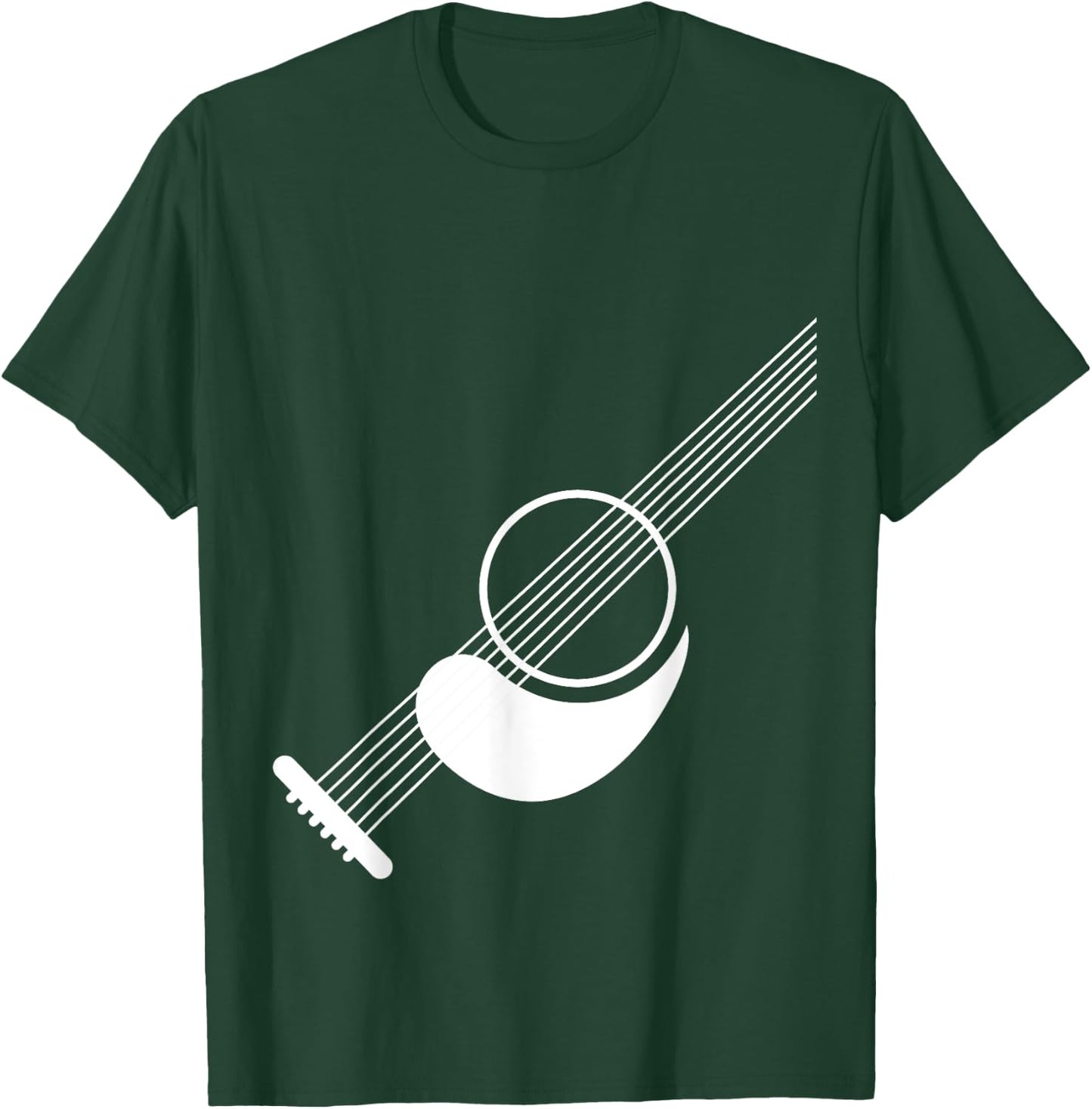 Funny Air Guitar for Kids Acoustic Players and Rockers T-Shirt - T-Shirt | Forest