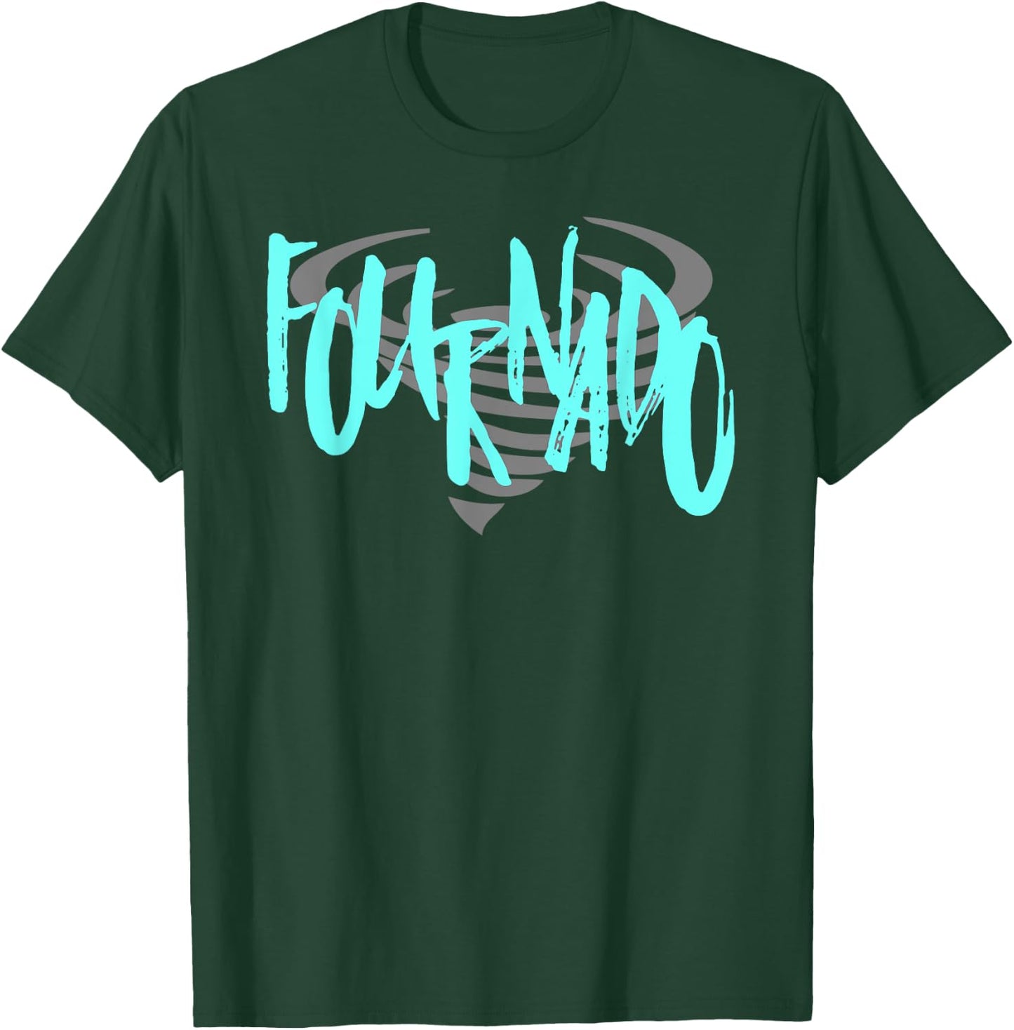 FouRnado Toddler Boy or Girl Funny Tornado Shirt T-Shirt - T-Shirt | Forest