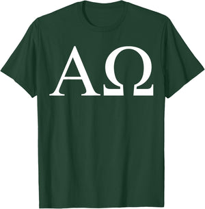 Alpha omega T-Shirt - T-Shirt | Forest