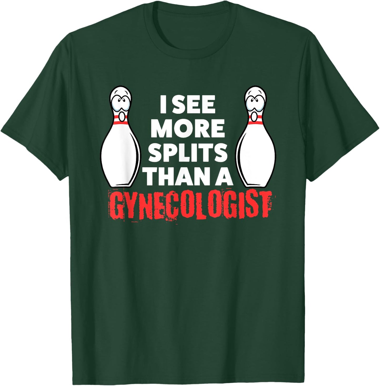 Funny Bowling Shirt Husband Or Adults T-Shirt - T-Shirt | Forest
