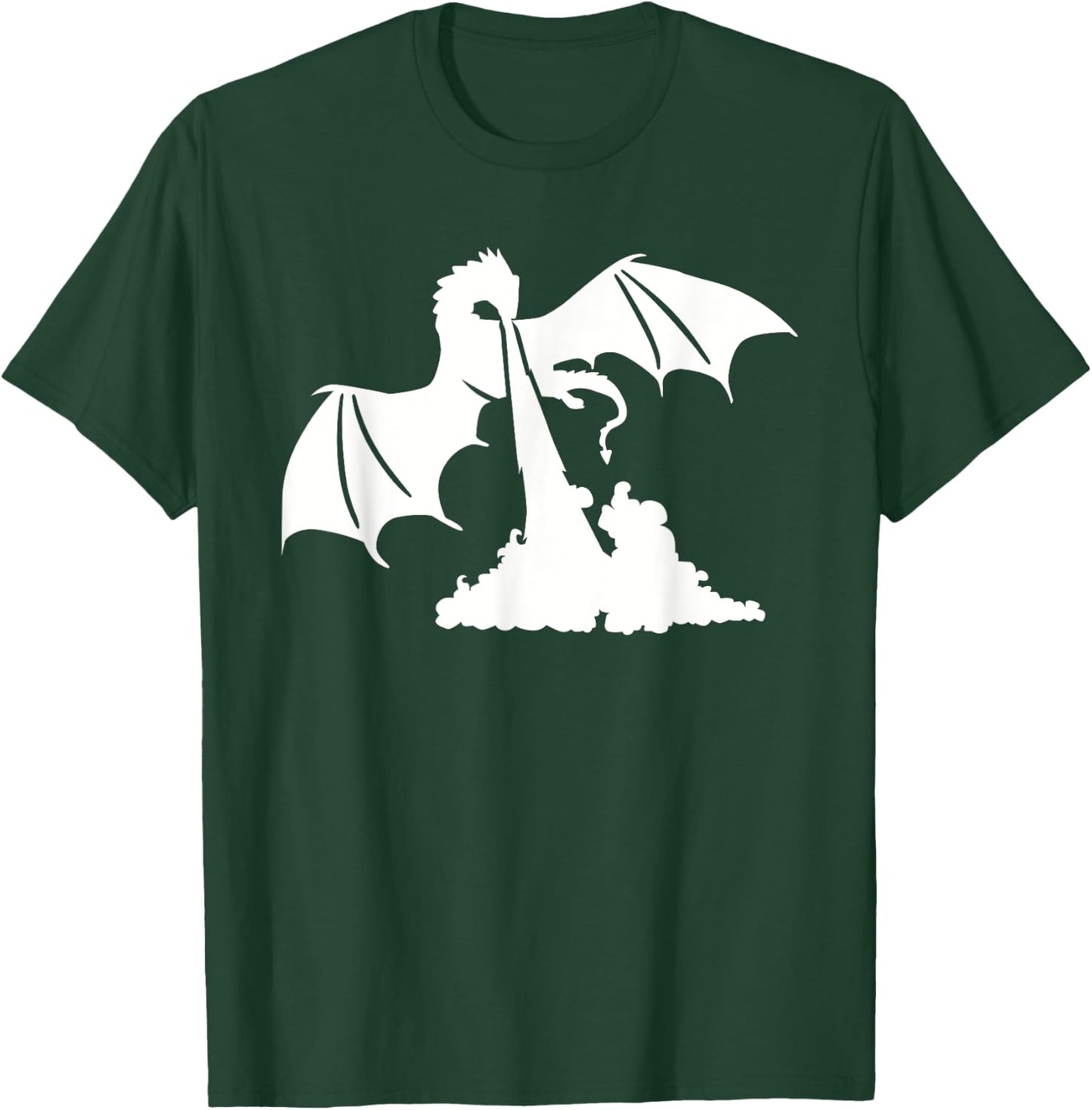 Dragon breath fire T-Shirt - T-Shirt | Forest