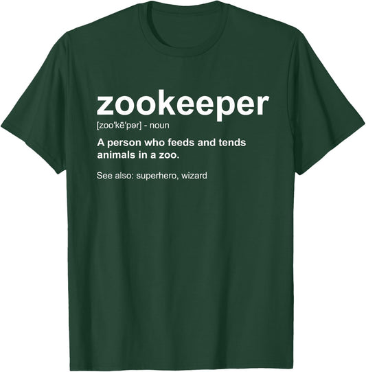 Animal Groomer Animal Shelter Zoo Animals Animal Welfare T-Shirt - T-Shirt | Forest