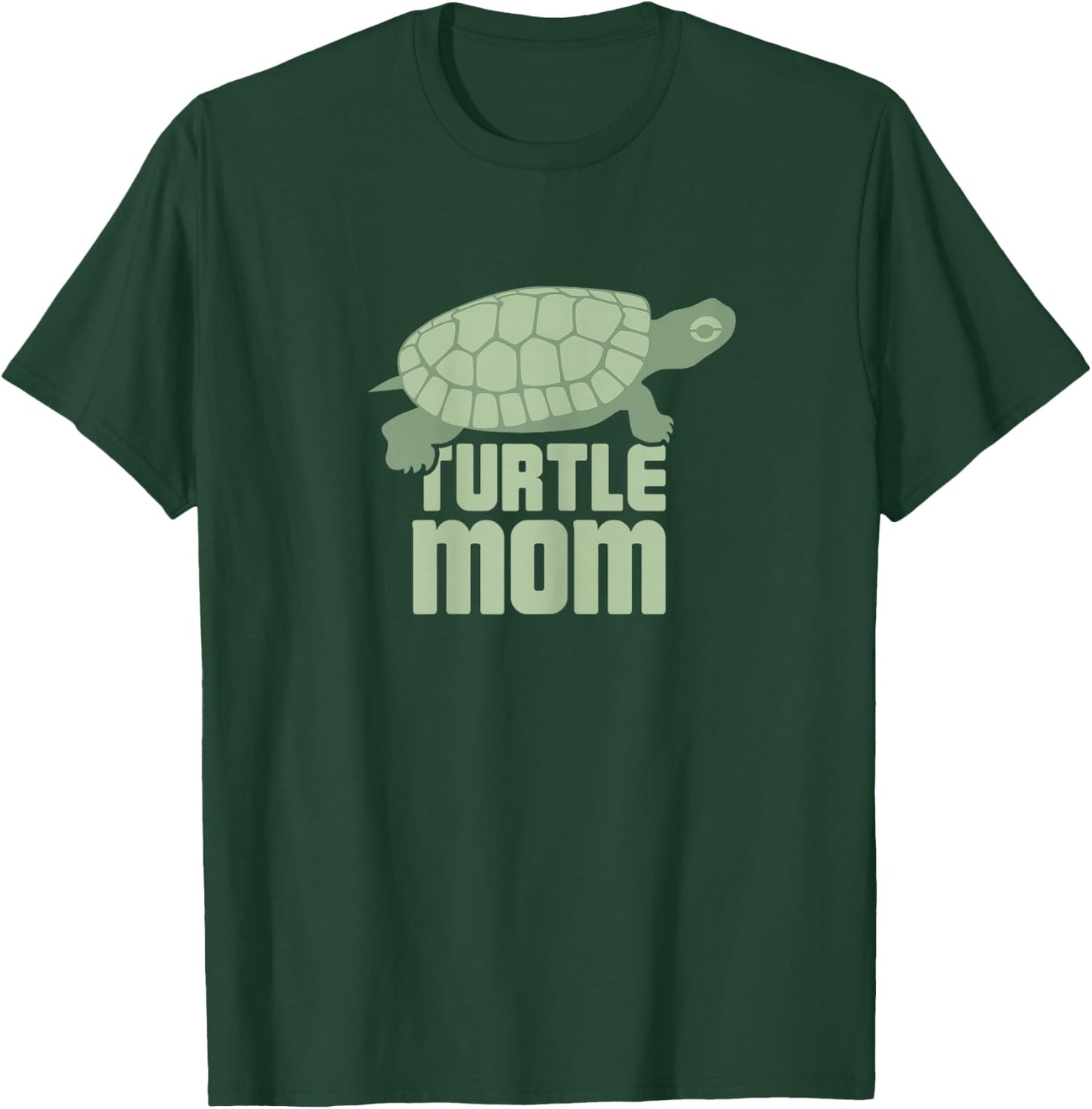 Pet Turtle / Cool Turtle Lover Reptile Gift - Mom T-Shirt - T-Shirt | Forest