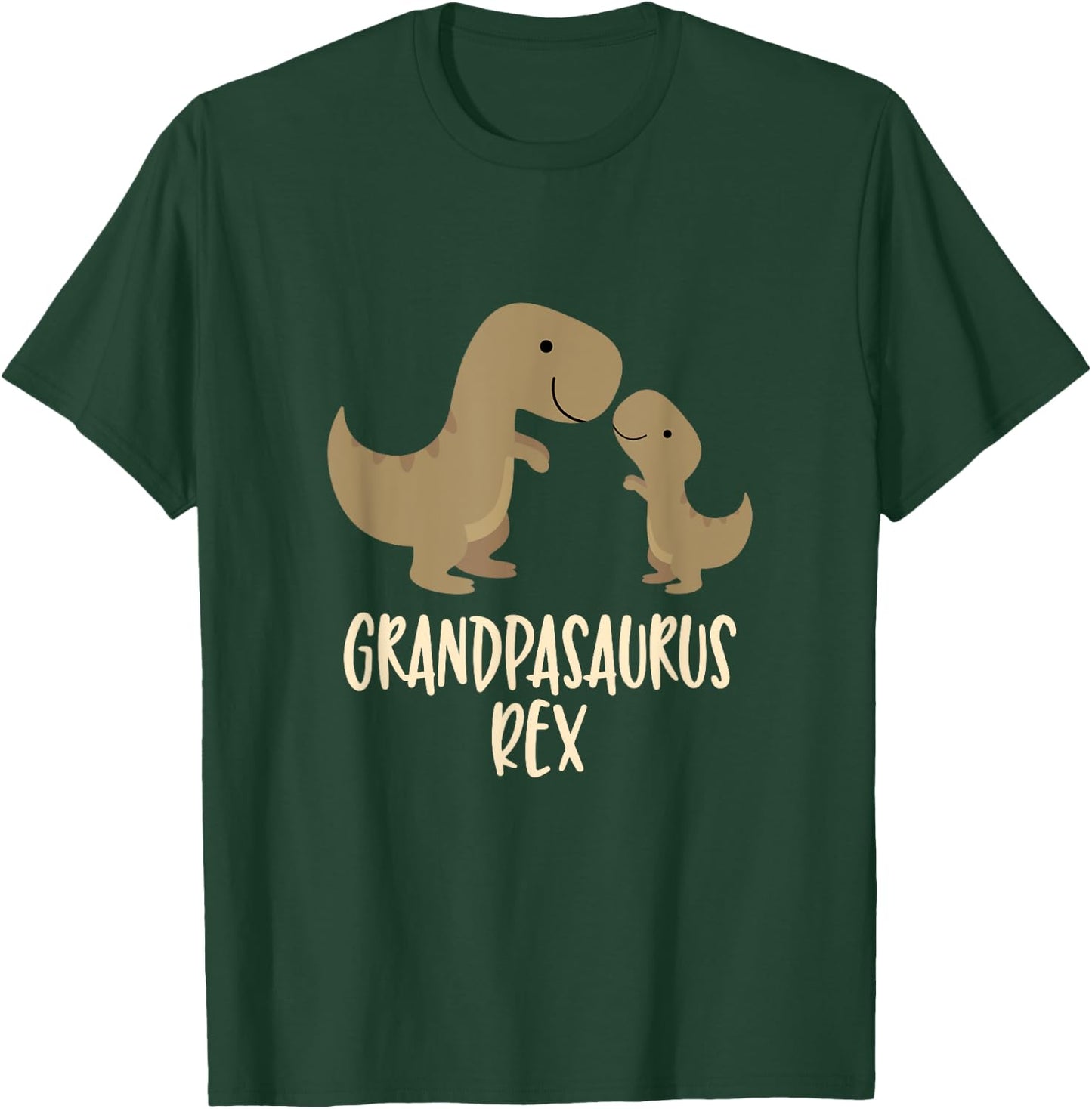 Grandpasaurus Rex Grandpa Saurus Dinosaur T-Shirt - T-Shirt | Forest