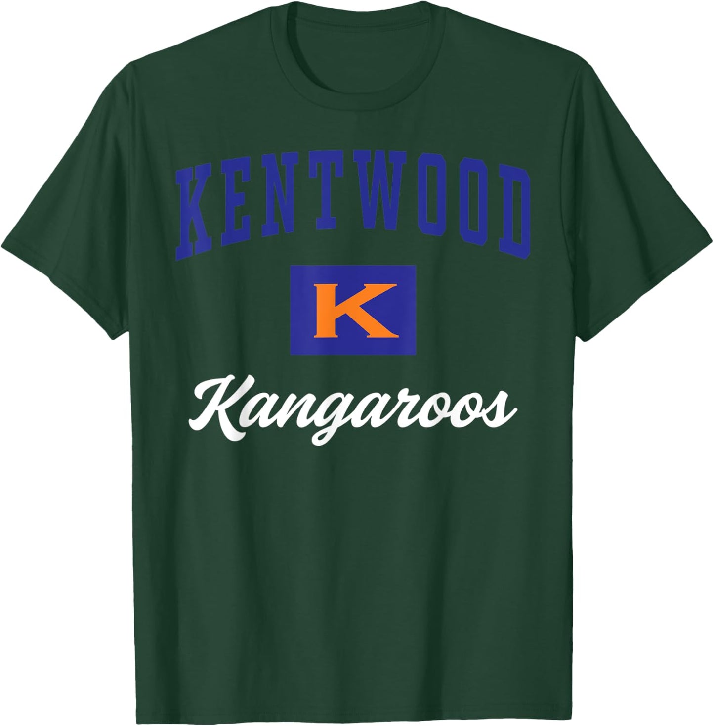 Kentwood High School Kangaroos C3 T-Shirt - T-Shirt | Forest