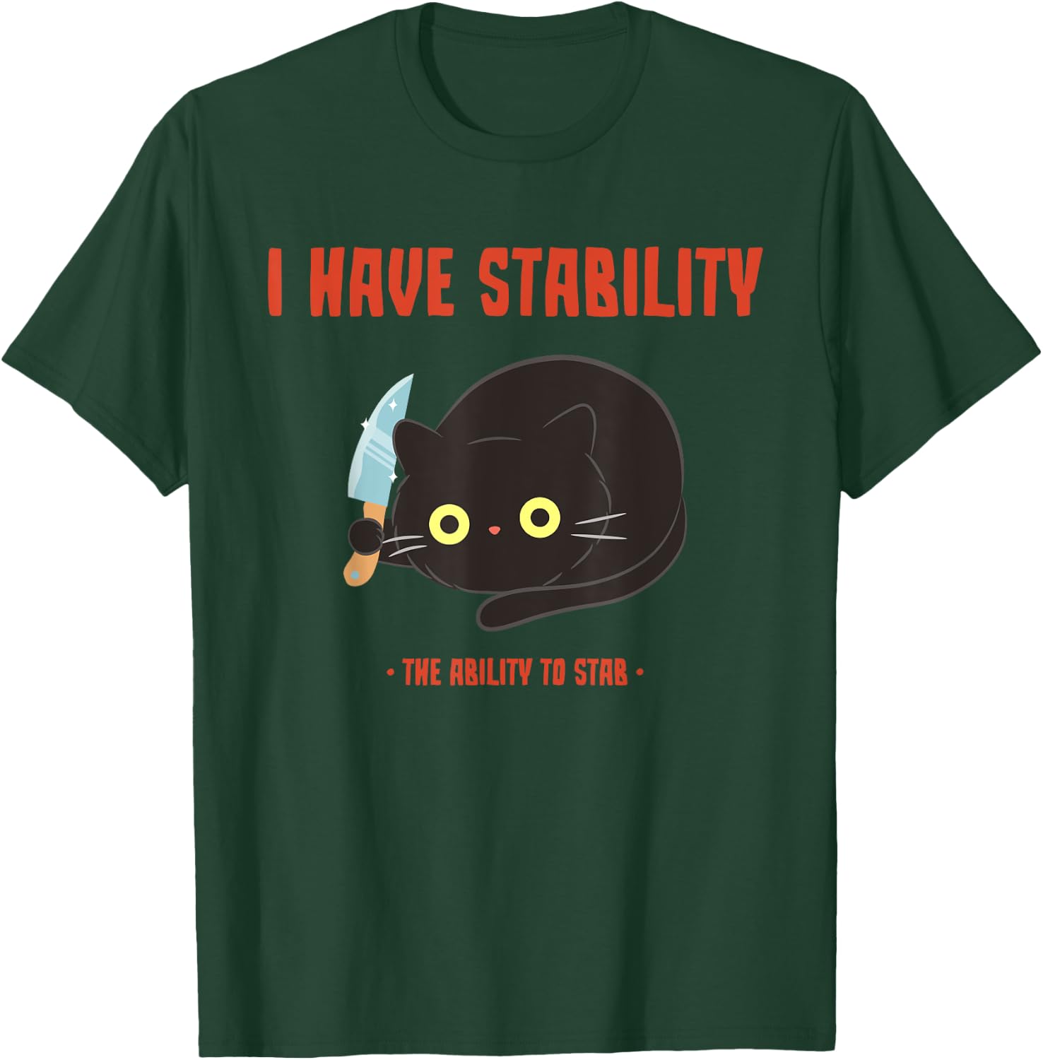 Adult Cat Lovers & Introverts - Black X-Small Short Sleeve - Humor - Modern - Solid - Polyester Blend - Novelty T-Shirt - T-Shirt | Forest