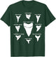 9 Types of Shark Teeth I Species Of Sharks Gift T-Shirt - T-Shirt | Forest