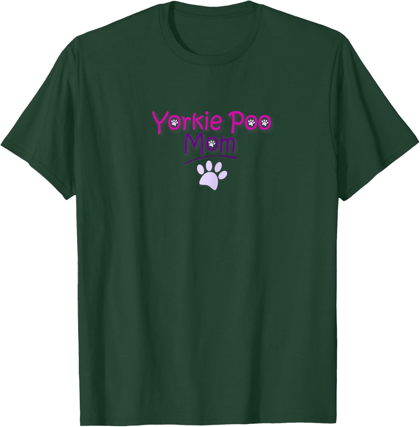 Yorkie Poo Mom T Shirt Yorkie Poo Lover T-Shirt - T-Shirt | Forest