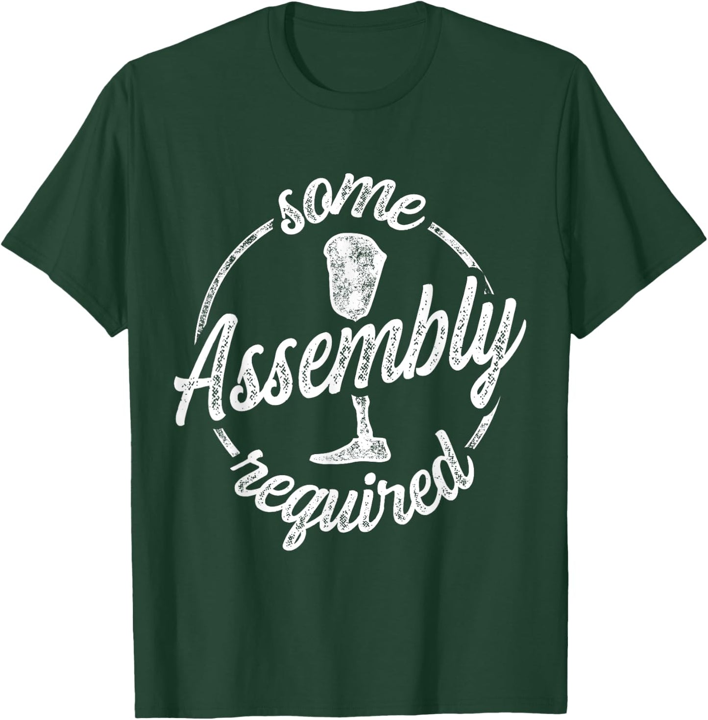 Amputee Humor Assembly Leg Arm Funny Recovery Gifts T-Shirt - T-Shirt | Forest