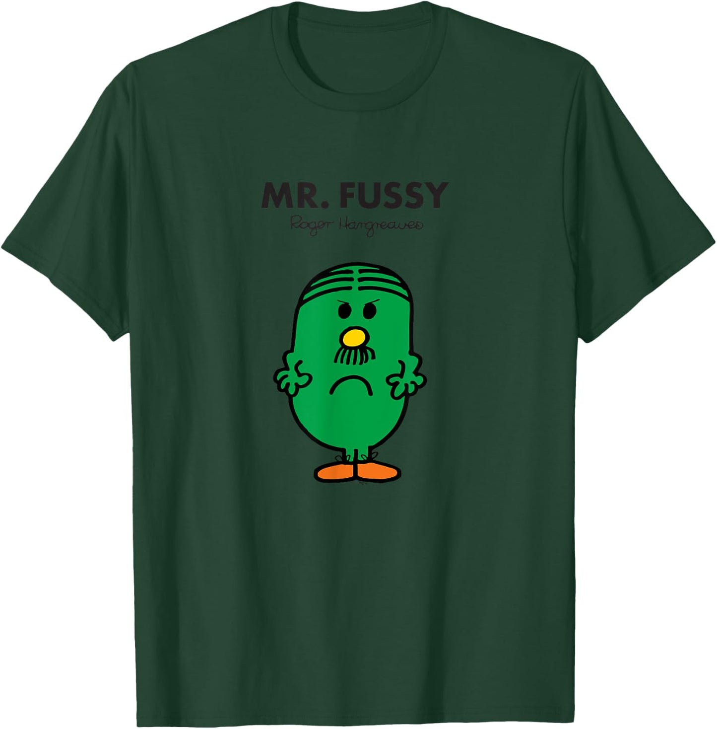 Mr. Men Mr. Fussy T-Shirt - T-Shirt | Forest