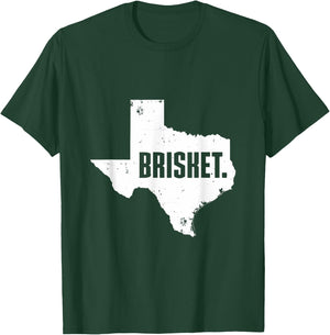 Texas Brisket Cute Grilled BBQ Brisket T-Shirt - T-Shirt | Forest