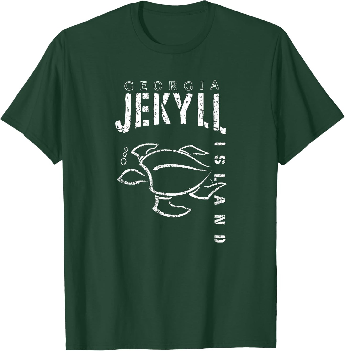 Jekyll Island Souvenir, Georgia Sea Turtle T-Shirt - T-Shirt | Forest