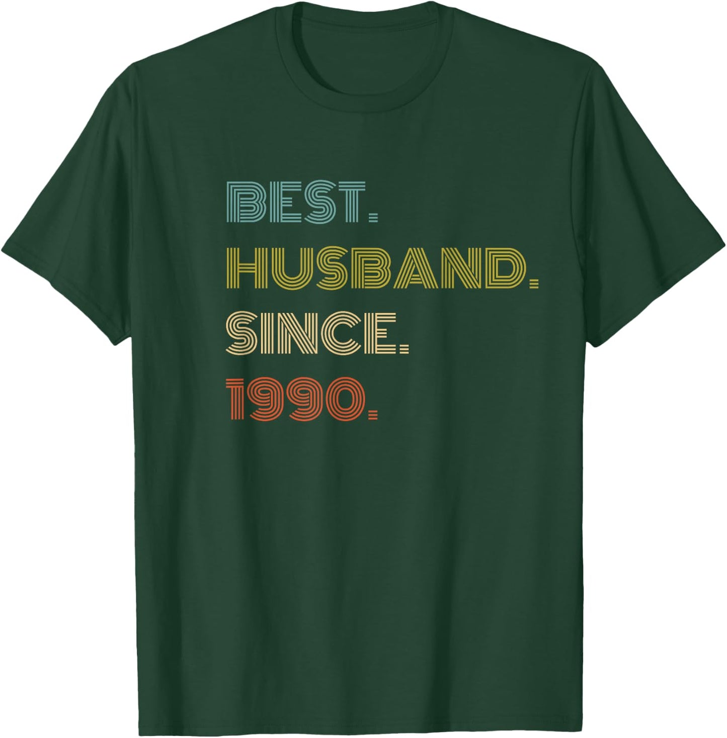 Best Husband Since 1990 T-Shirt - T-Shirt | Forest