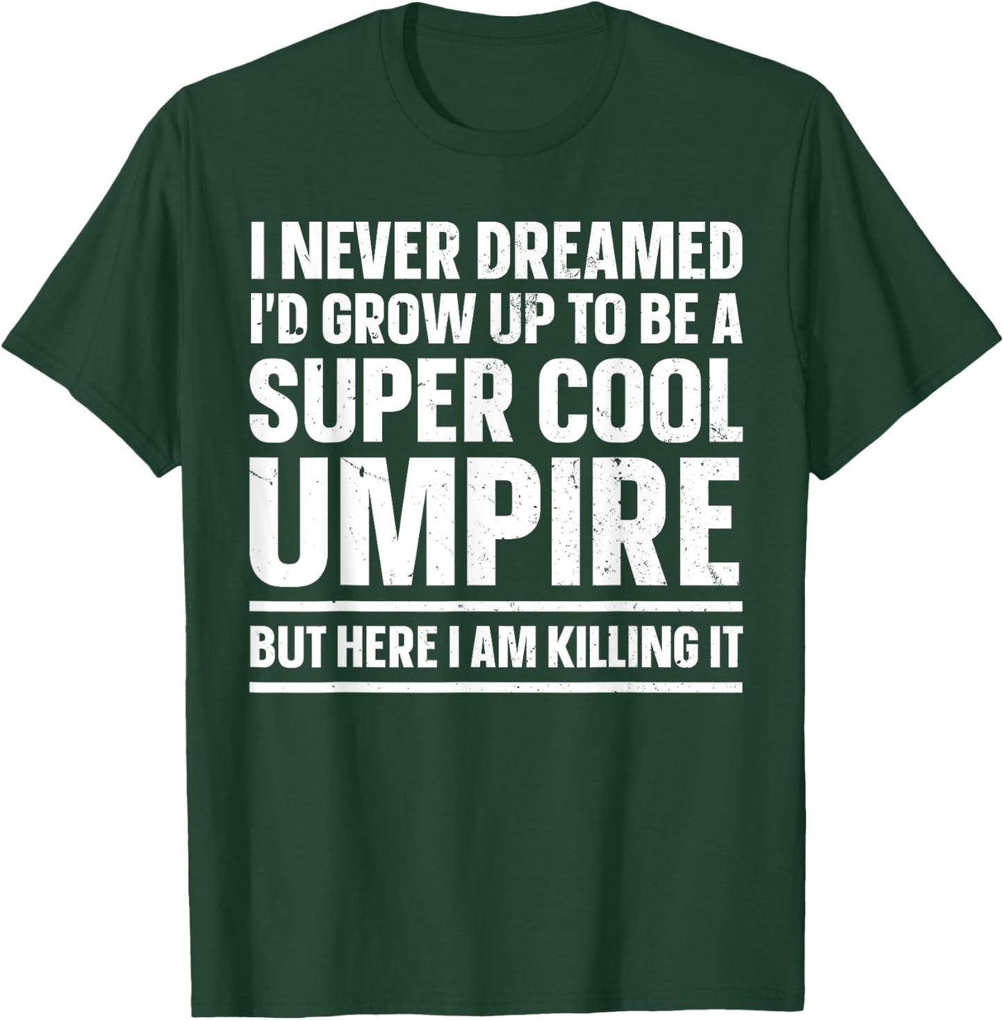 Best Umpire Art Women Official Referee Sport Umpire T-Shirt - T-Shirt | Forest