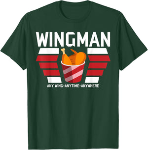 Funny Chicken Wings Shirt: The Hot & Spicy Parody Gift T-Shirt - T-Shirt | Forest