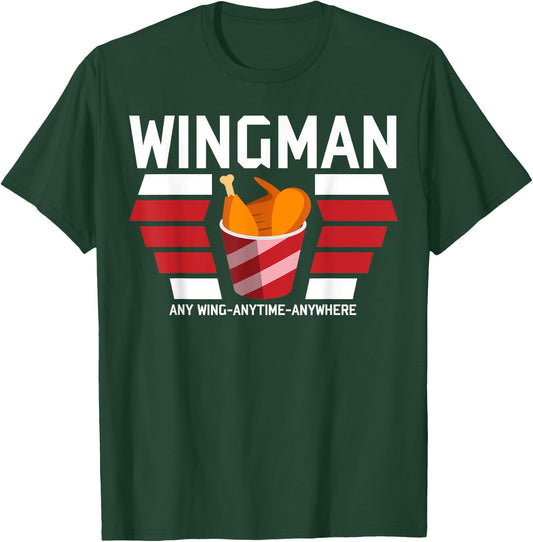 Funny Chicken Wings Shirt: The Hot & Spicy Parody Gift T-Shirt - T-Shirt | Forest