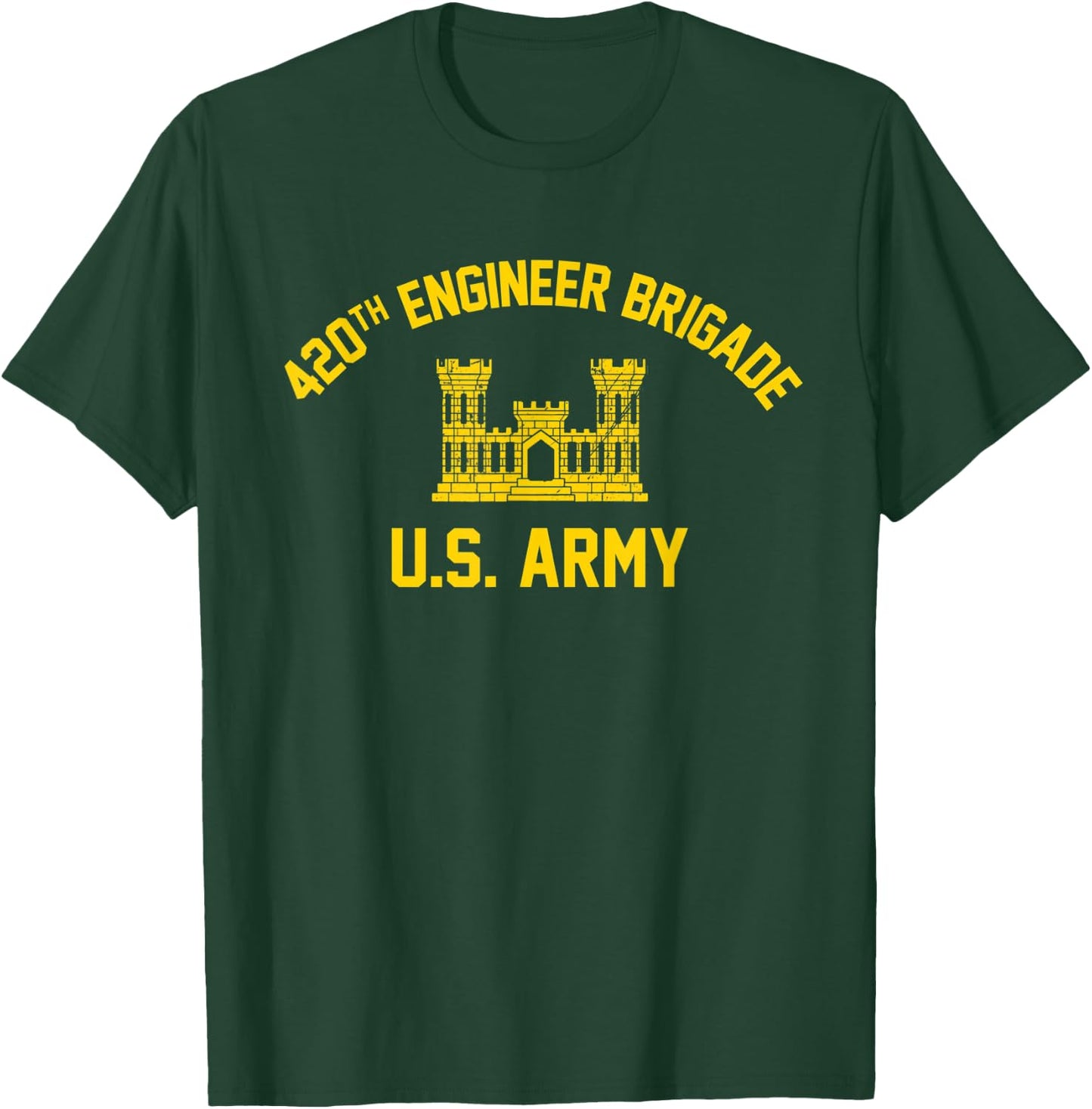 420th Engineer Brigade T-Shirt - T-Shirt | Forest