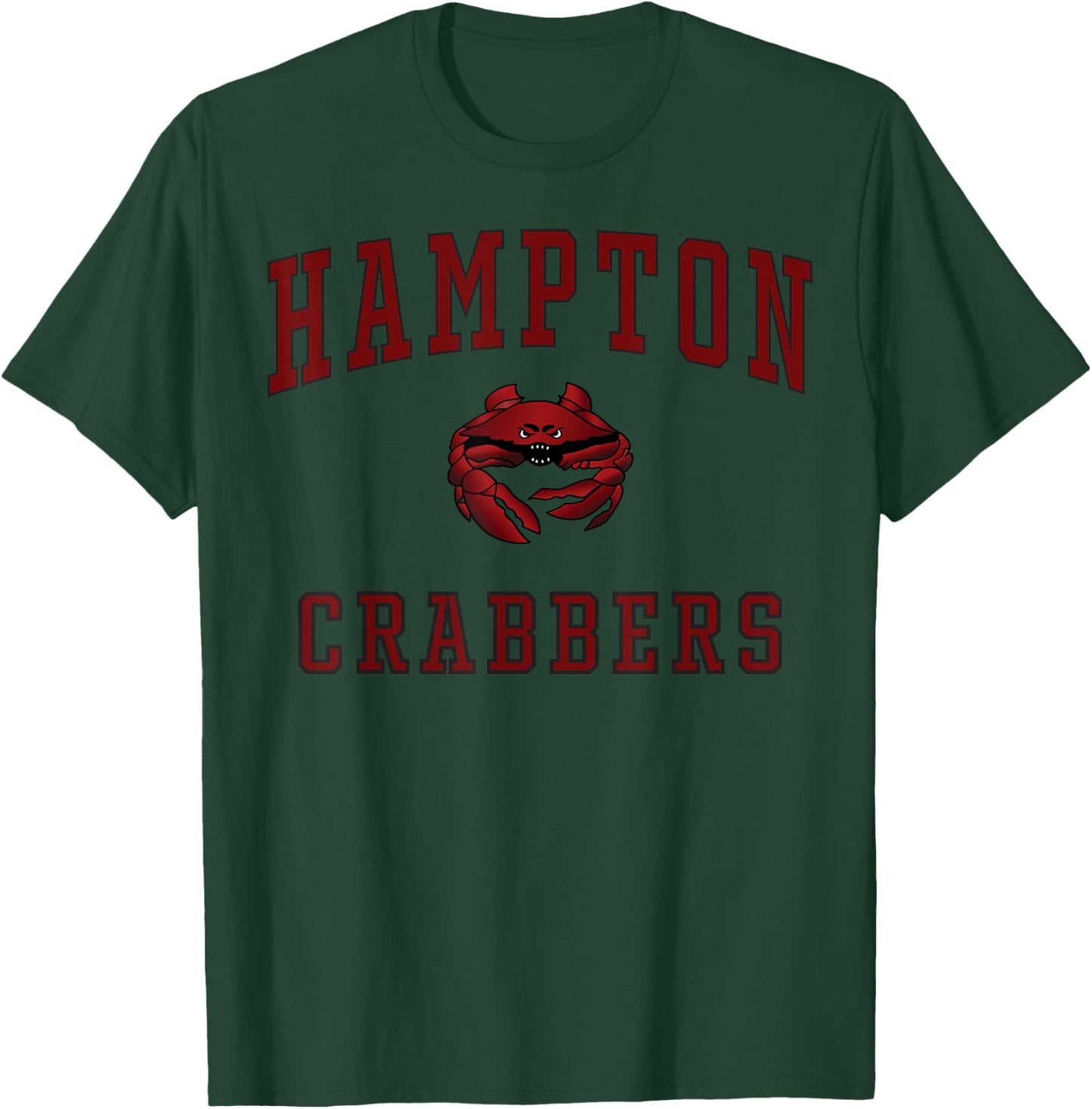 Hampton High School Crabbers C1 T-Shirt - T-Shirt | Forest