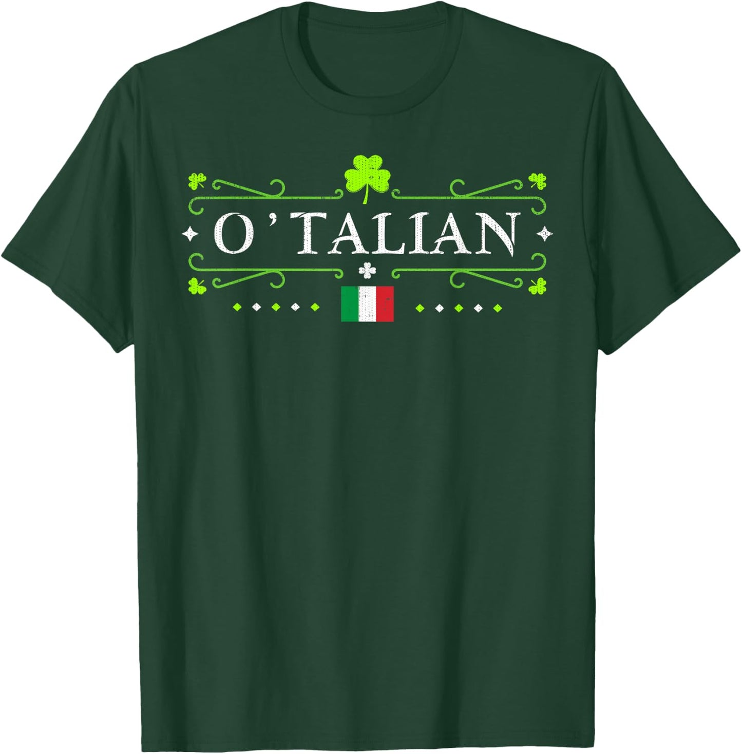 O'Talian Saint Patrick's Day Celebration print T-Shirt - T-Shirt | Forest